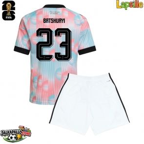 Belgia Michy Batshuayi #23 Vieraspaita Lapsille MM-kisat 2026 Lyhythihainen (+ shortsit)